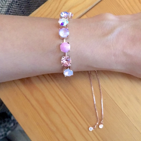 Shades of Purple + Pink Ombré Bracelet - Picture 5 of 13